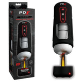 PDX Elite Milk Me Hotter - Thrusting Heating & Vibrating Auto Stroker Masturbator USB Rechargeable - Mr and Mrs D's